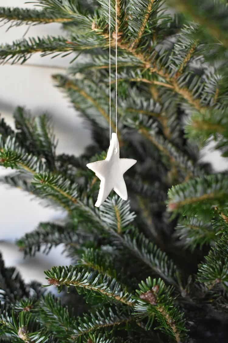 Air Dry Clay Star Ornaments