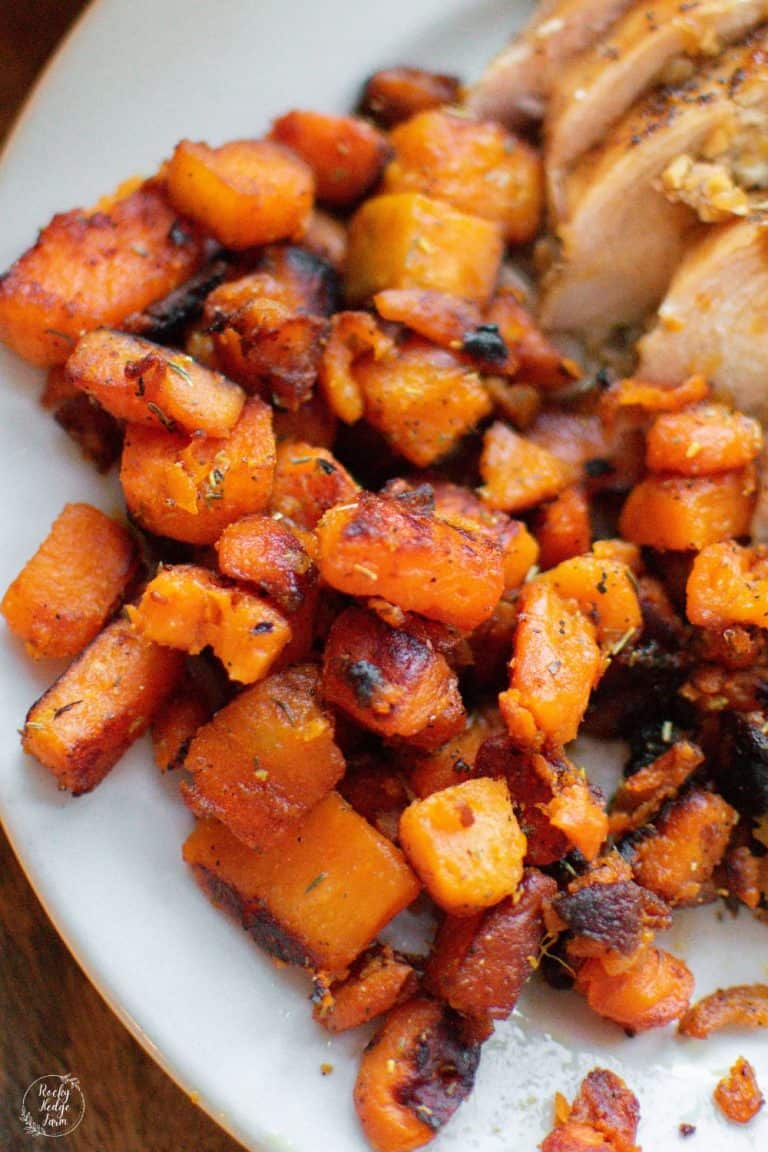 Pan Fried Sweet Potatoes In A Cast Iron Skillet Rocky Hedge Farm 5037