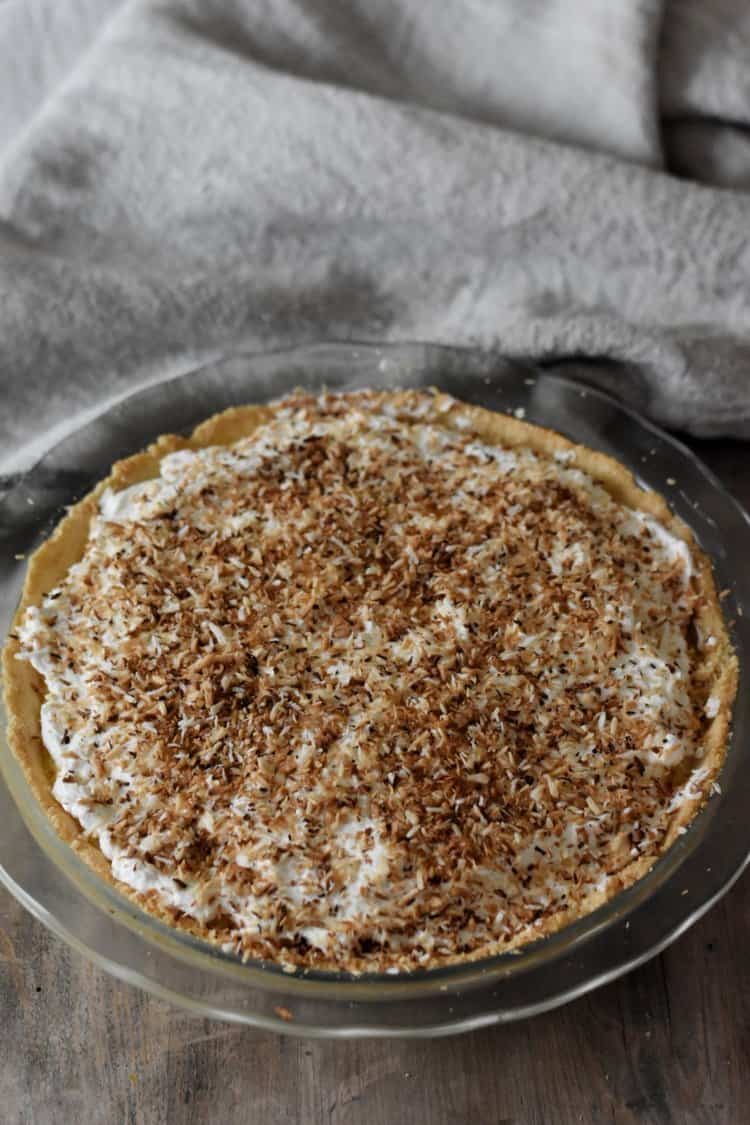 Keto Coconut Cream Pie