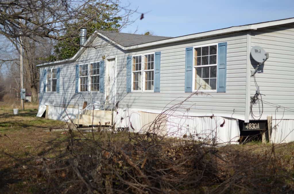 Mobile Home Exterior Remodel