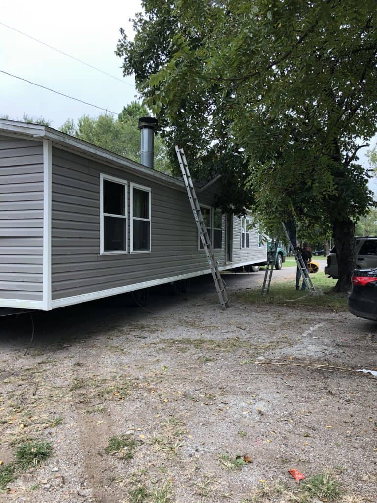 mobile home moving day