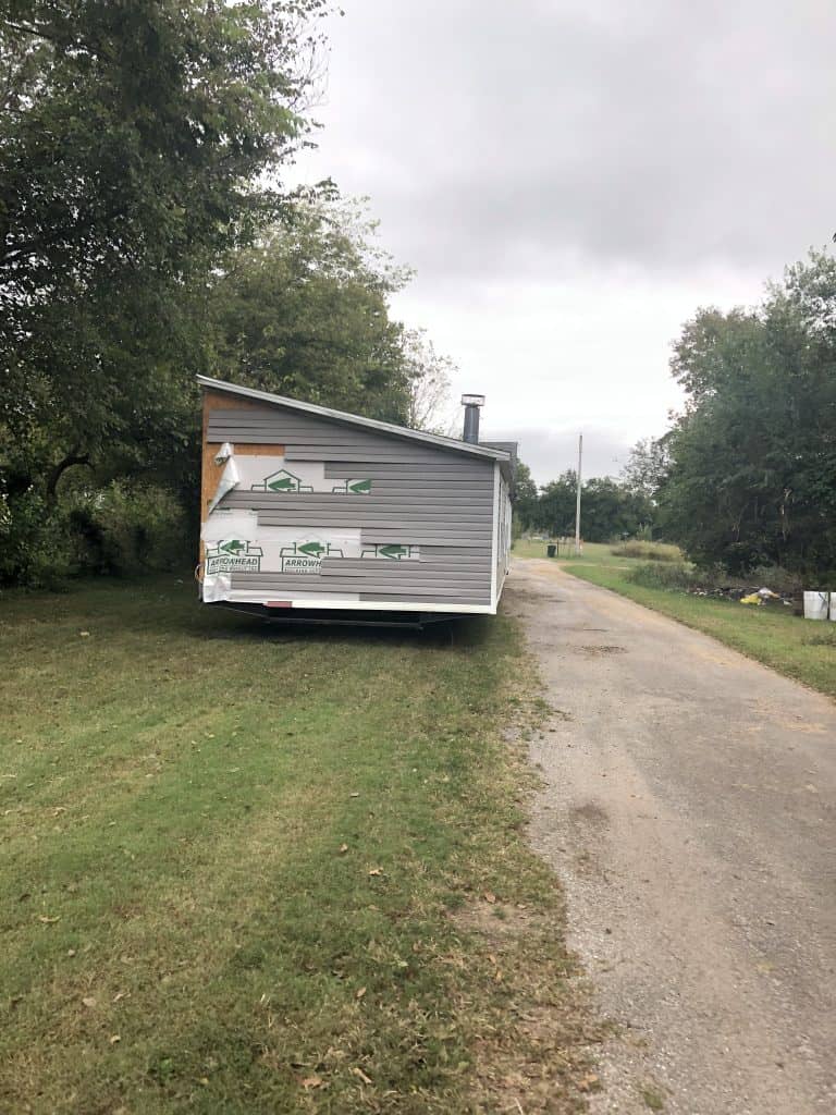 moving a double wide mobile home