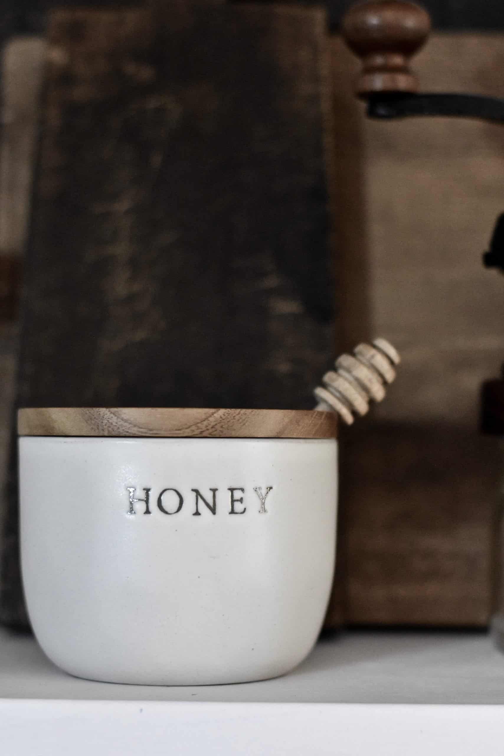 Honey Pot Kitchen Open Shelf Style