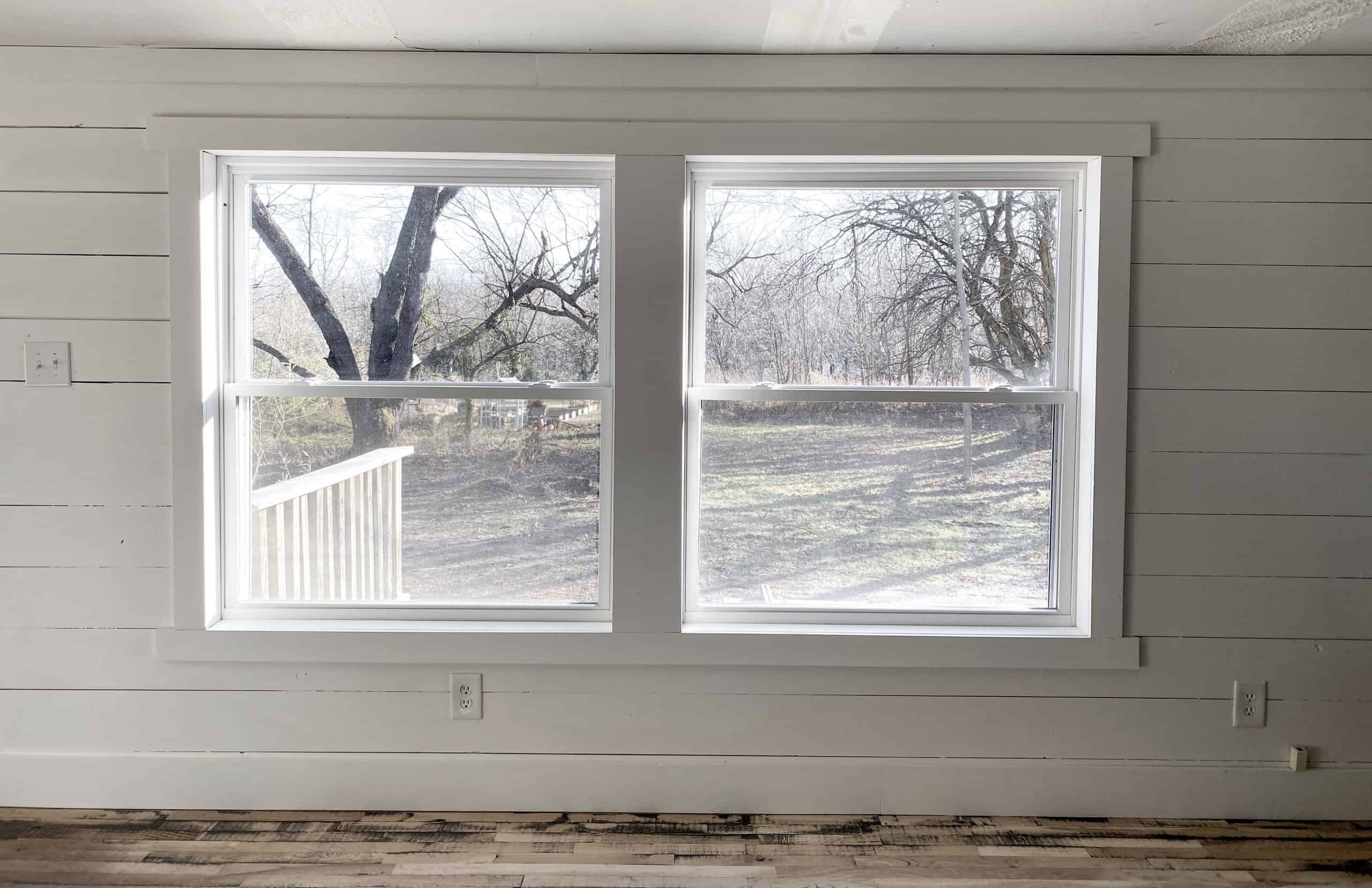 DIY Mobile Home Window Trim and Molding