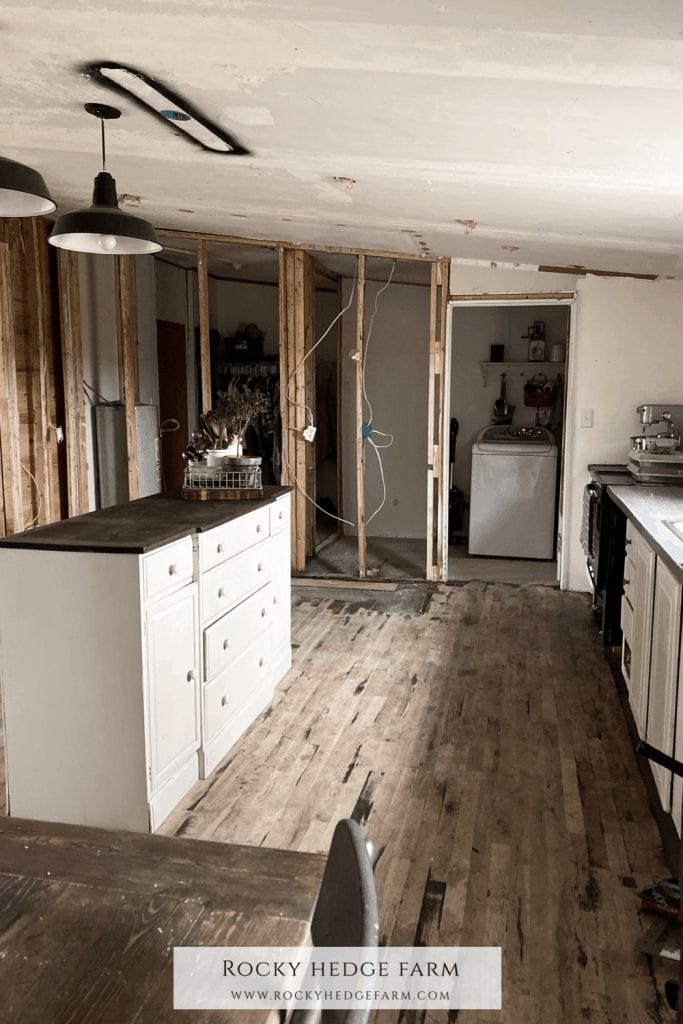 Double Wide Mobile Home Kitchen Remodel