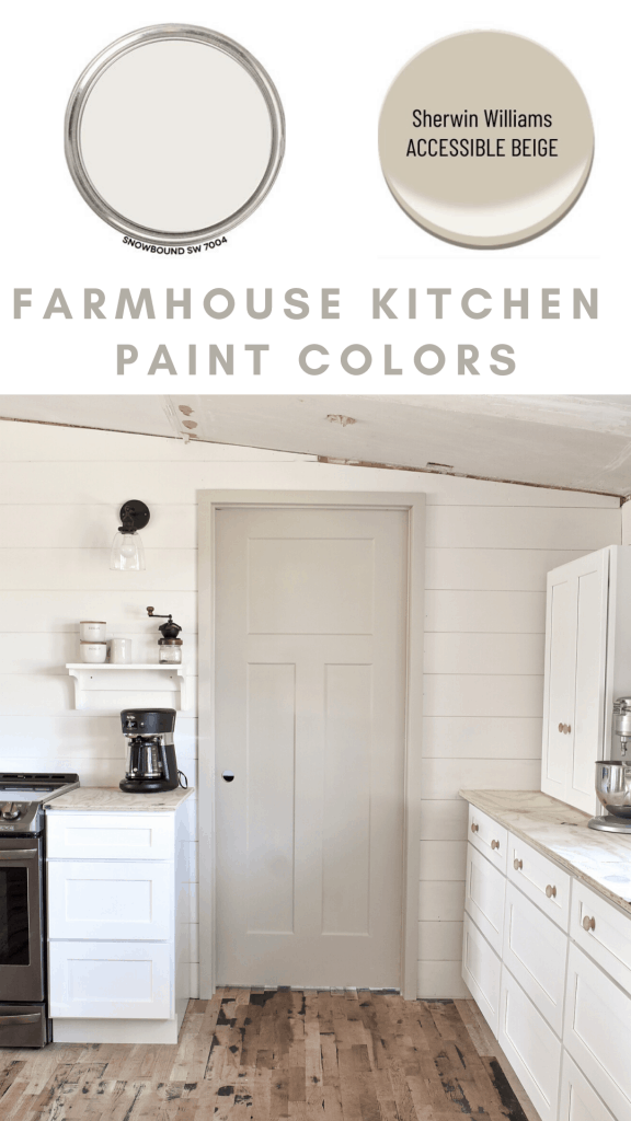 Shaker Kitchen Style Farmhouse Paint Colors