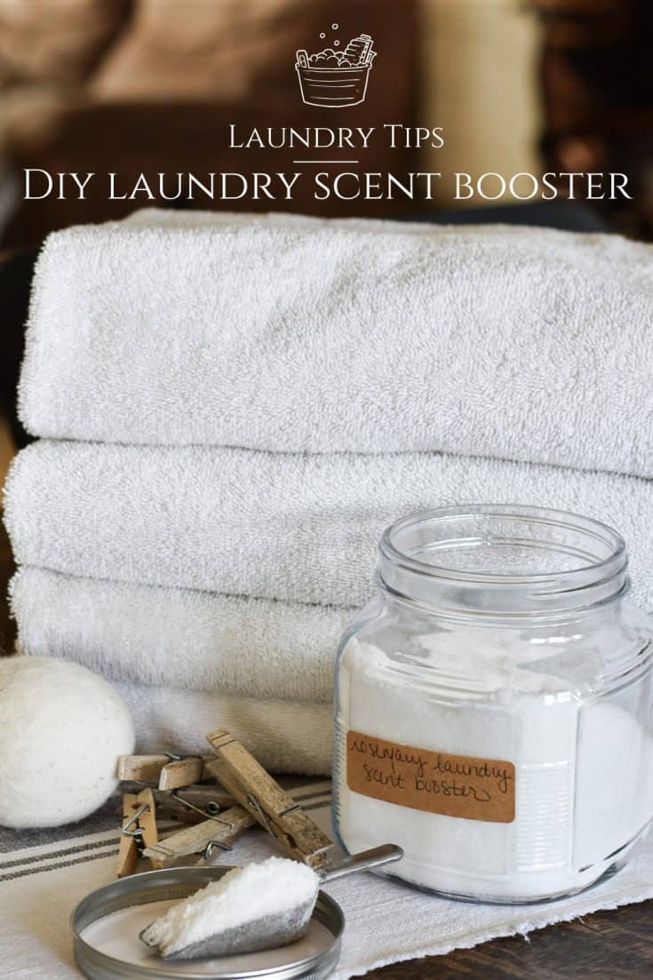 Homemade Laundry Scent Booster - Rocky Hedge Farm