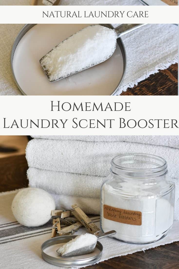 Homemade Laundry Scent Booster - Rocky Hedge Farm