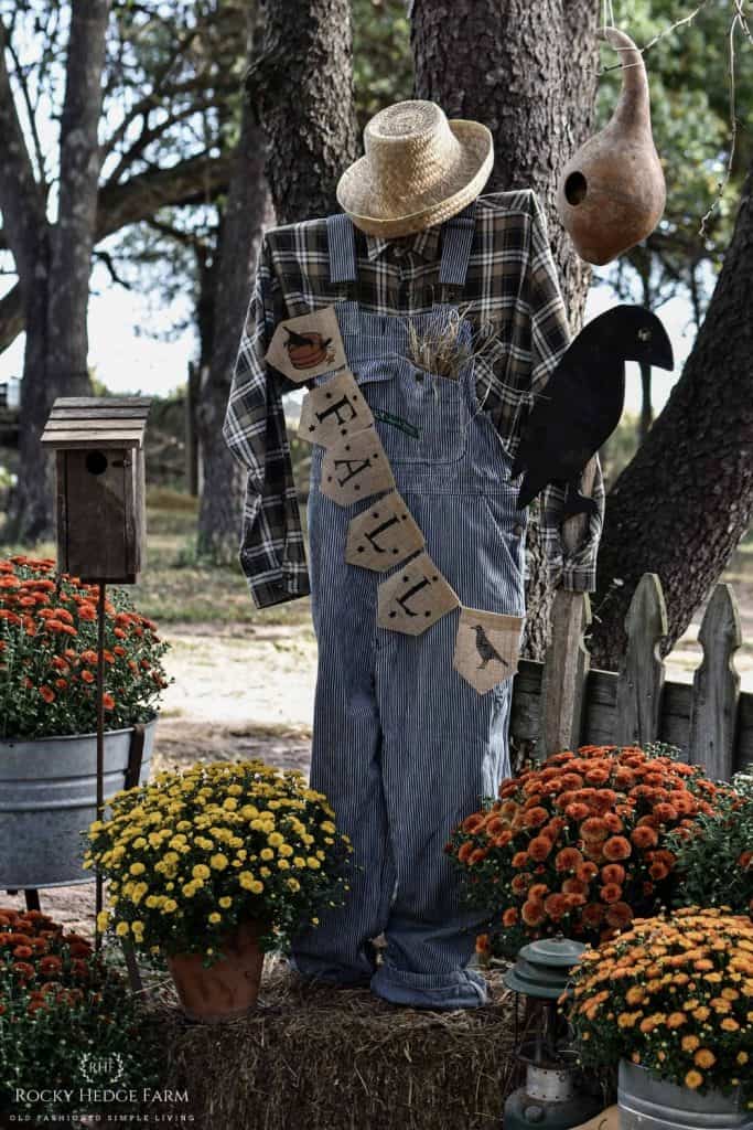 Country Farmhouse Scarecrow