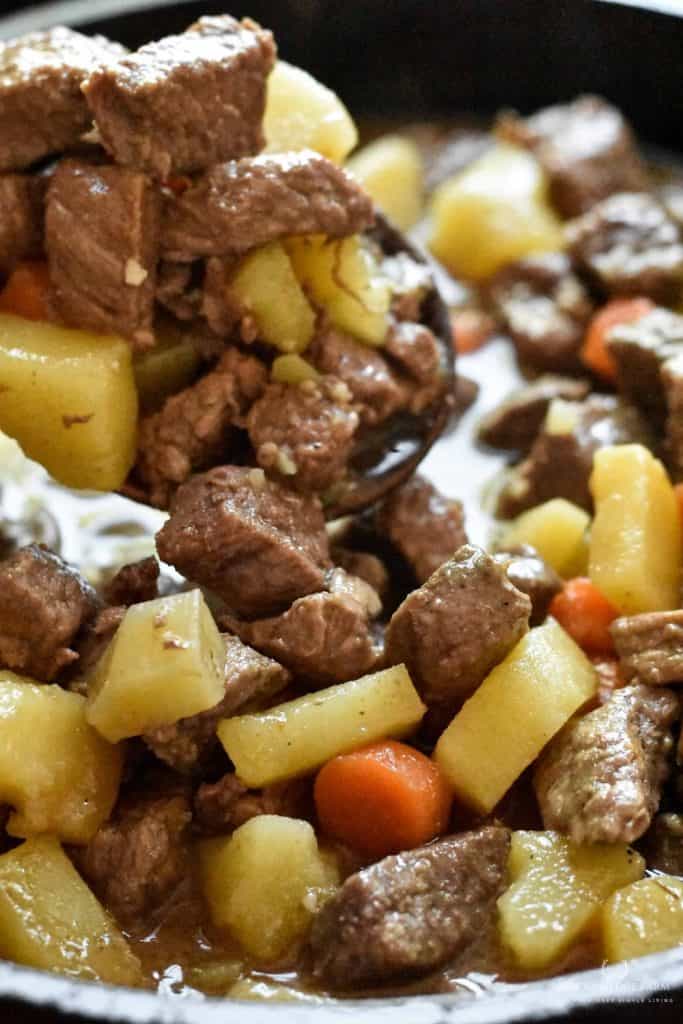 Beef Stew with Potatoes and Carrots