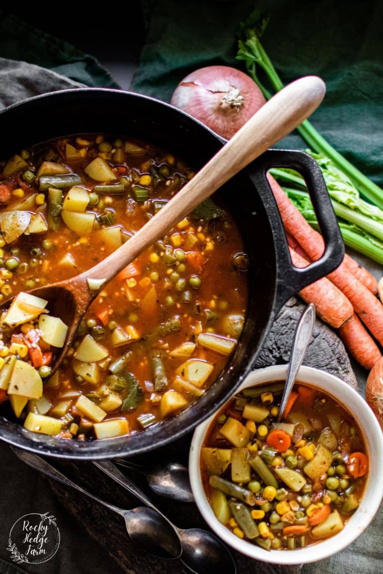 Grandmas Old Fashioned Vegetable Soup