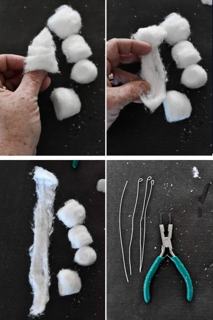 Homemade Icicle Ornaments