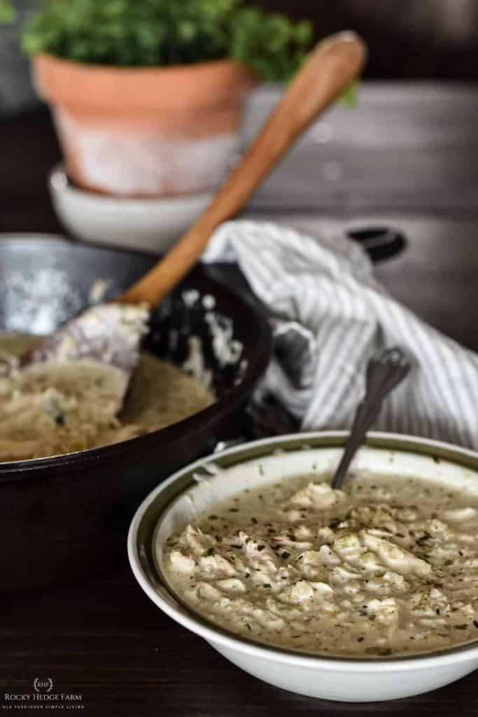 Chicken Cauliflower Soup Keto