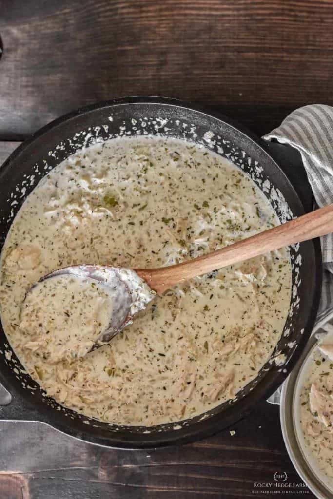 Dutch Oven Riced Cauliflower