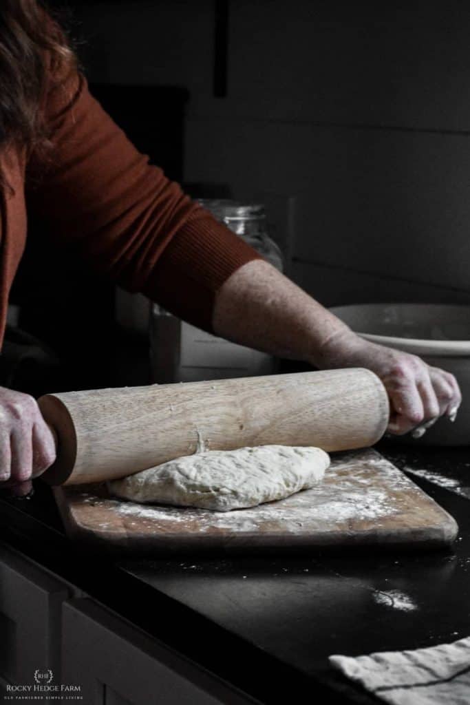 Making Sourdough Biscuits