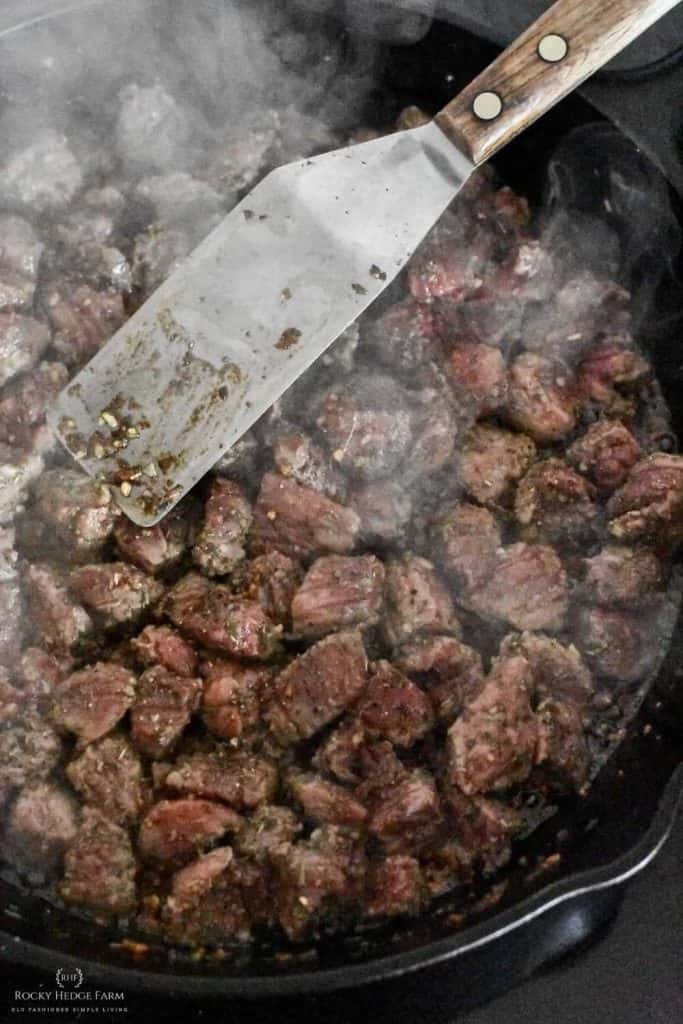 stew meat steak bites