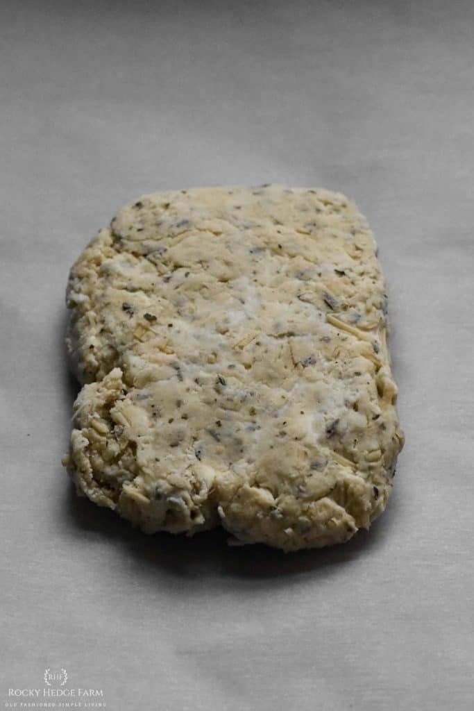 Sourdough Herb Crackers with Discard