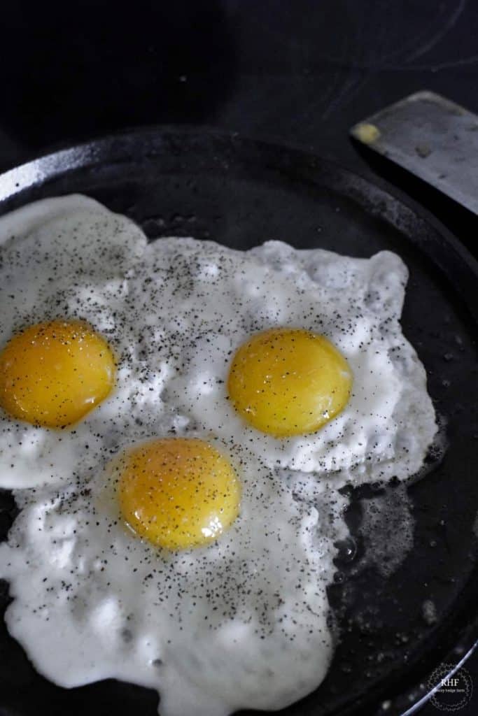 Fried eggs over easy  Egg Recipes – British Lion Eggs
