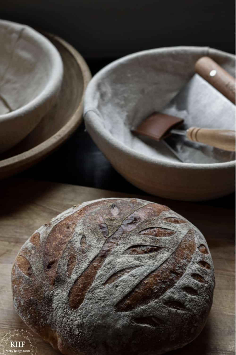 Artisan Honey Sourdough Bread Recipe - Rocky Hedge Farm