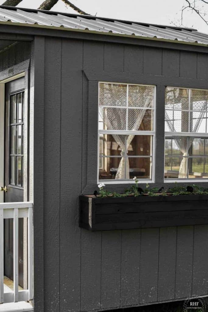 cedar window box