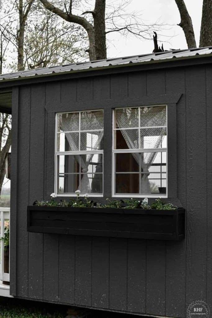 shed window box