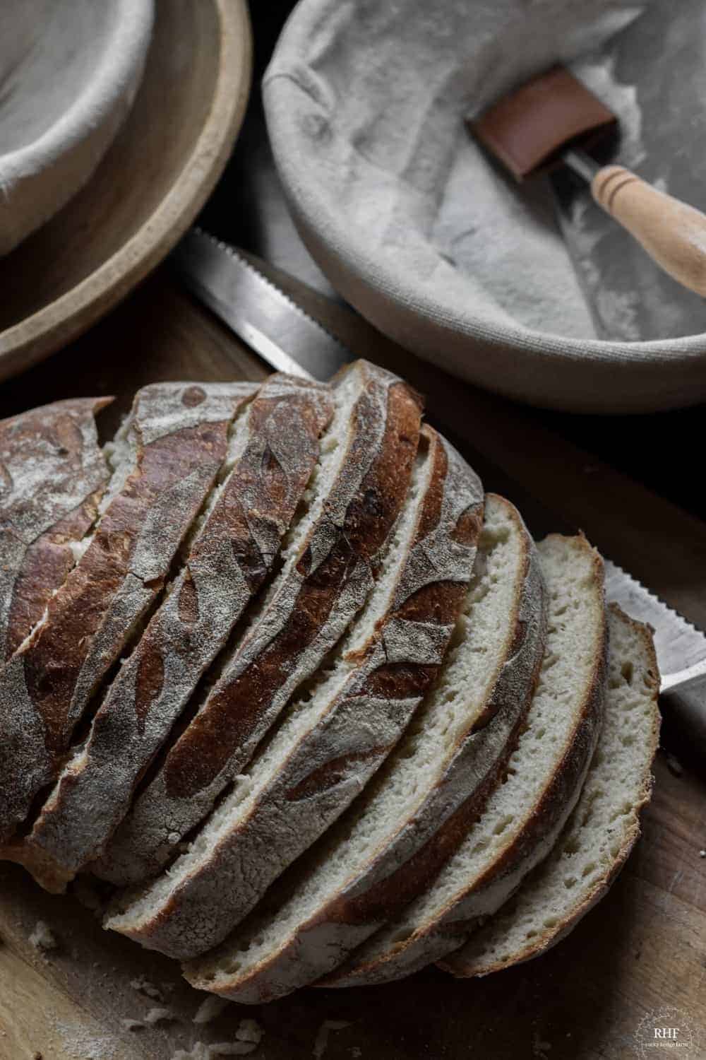 Artisan Honey Sourdough Bread Recipe - Rocky Hedge Farm