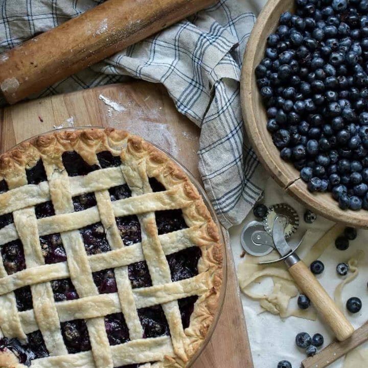 The Best Blueberry Pie