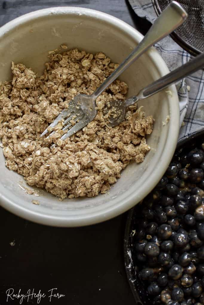 Fruit Crisps with Oat Topping