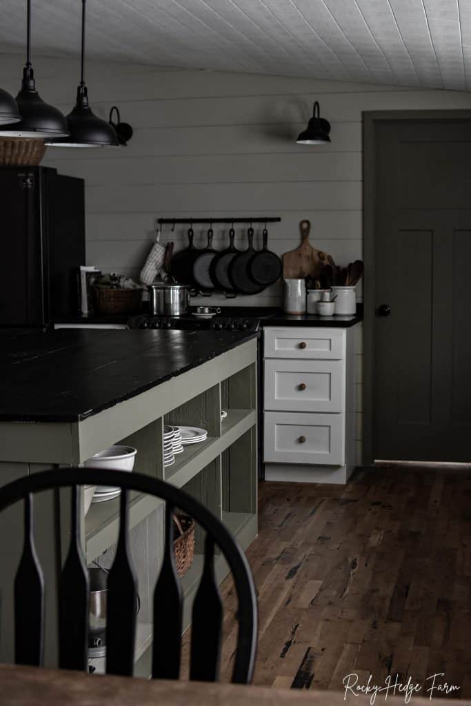 Rustic Farmhouse Kitchen Island