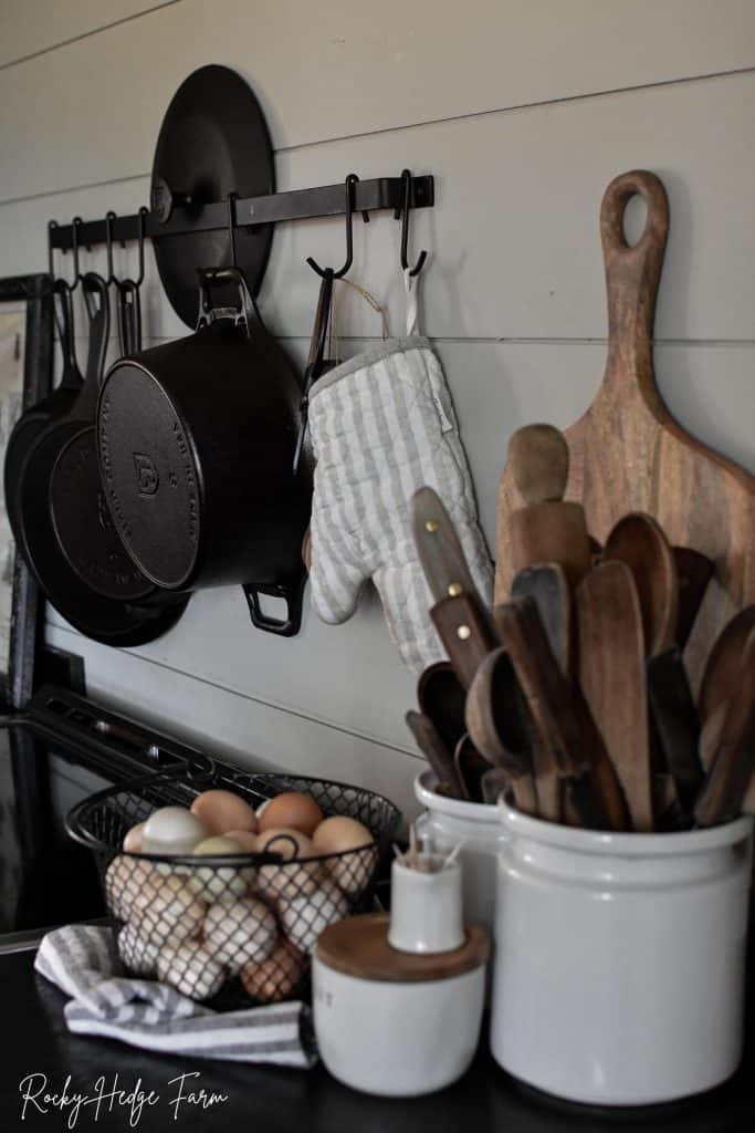 How to Store Your Cast Iron Pans – Two Paws Farmhouse