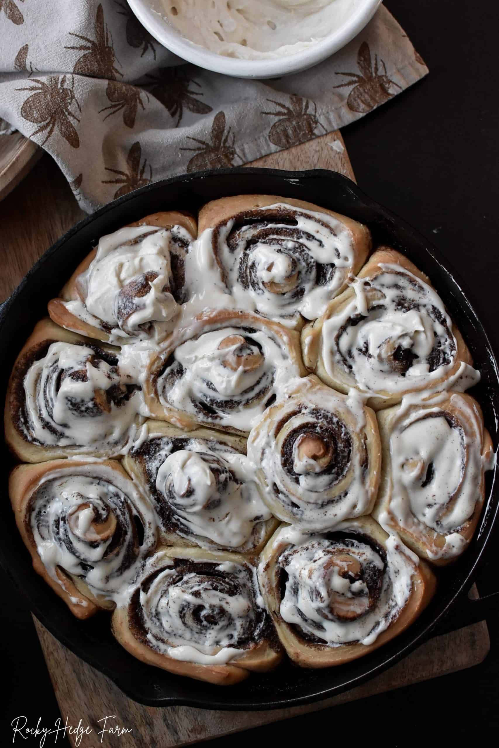 Super Sweet Dutch Oven Cinnamon Rolls