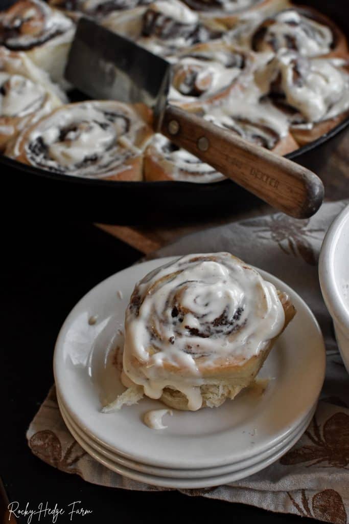 Soft Sourdough Cinnamon Rolls