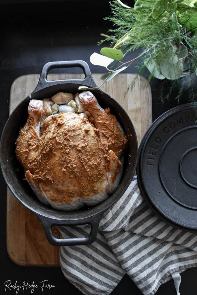 dutch oven whole chicken