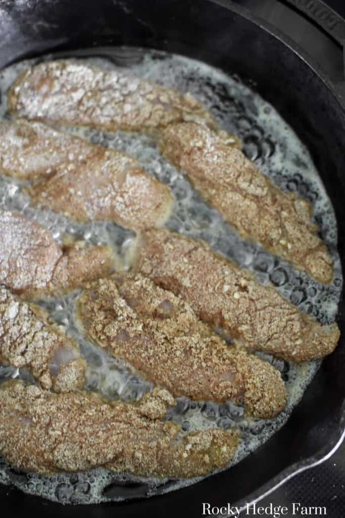 Pan Fried Chicken Tenders