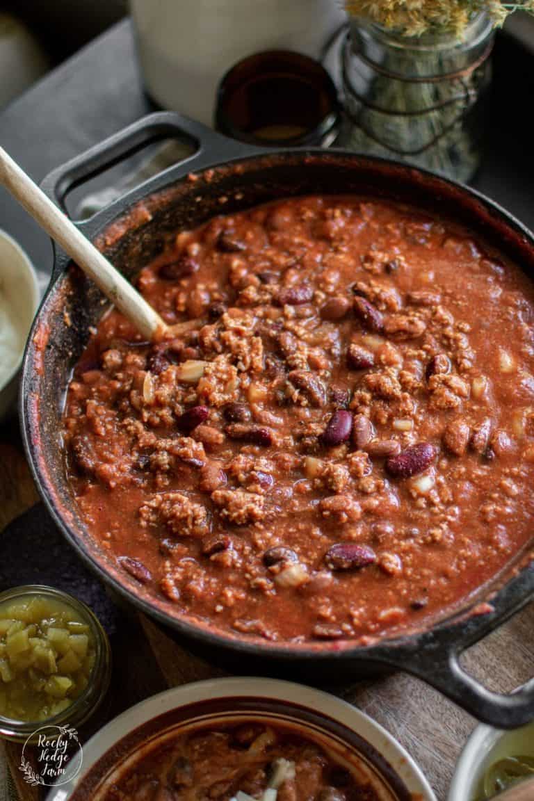 Dutch Oven Chili Recipe