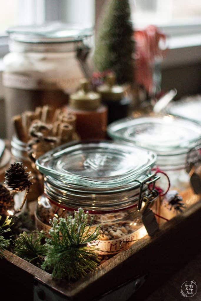 Hot Chocolate Bar Set Up