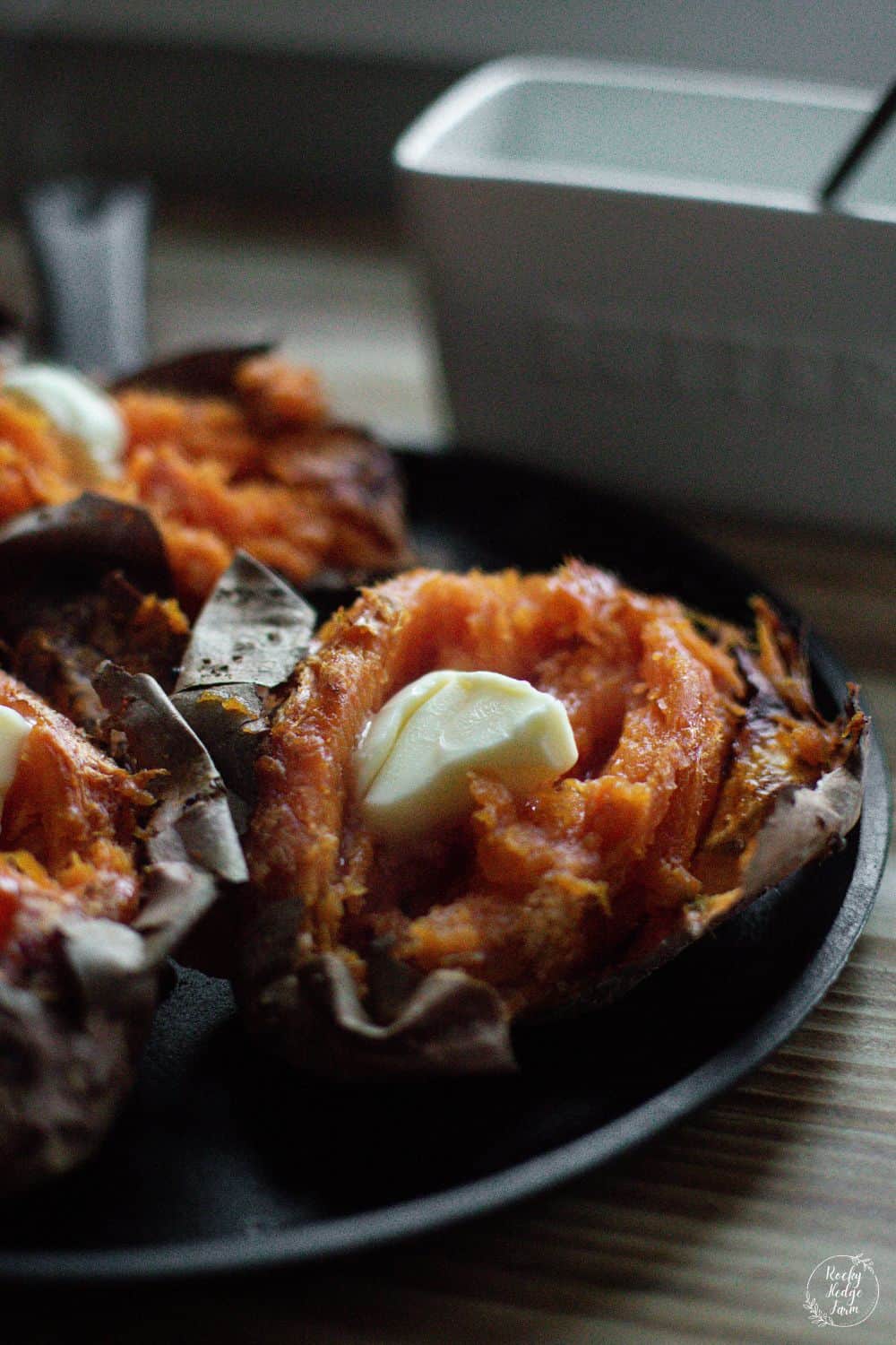 Perfect Baked Sweet Potatoes - Rocky Hedge Farm