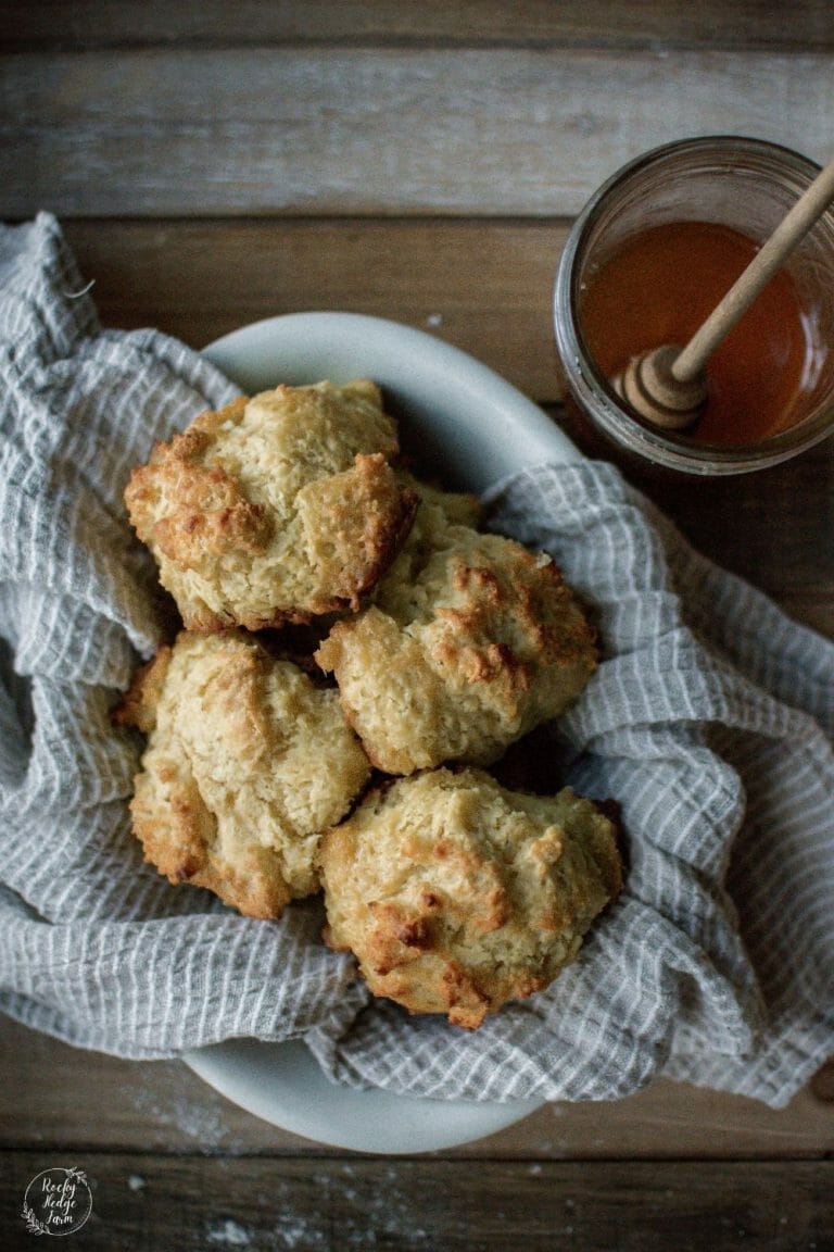 Buttermilk Drop Biscuits In A Cast Iron Skillet Rocky Hedge Farm 6475